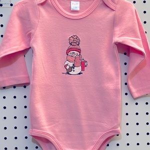 NWOT - Personalize - Long Sleeve Embroidered Onesie